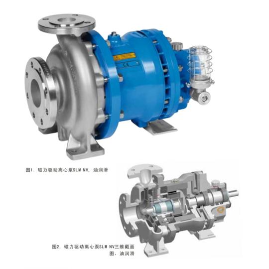 磁力驱动离心泵SLM NV,油润滑